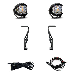 LP4 Pro A-Pillar Kit - '21-26 F-150 Raptor / Raptor R / Raptor 37 (Driving/Combo; Clear)