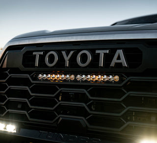 S8 20 Inch Grille Kit - '22-26 Tundra  '23-26 Sequoia; W/ TRD Grill (Driving/Combo; Clear)