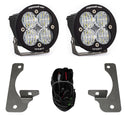 Jeep JK Squadron-R Sport Fog Pocket Light Kit - Jeep 2007-09 Wrangler JK; NOTE: W/ Premium OE Bumper (Clear)