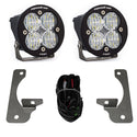 Jeep JK Squadron-R Pro Fog Pocket Light Kit - Jeep 2007-09 Wrangler JK; NOTE: W/ Premium OE Bumper (Clear)