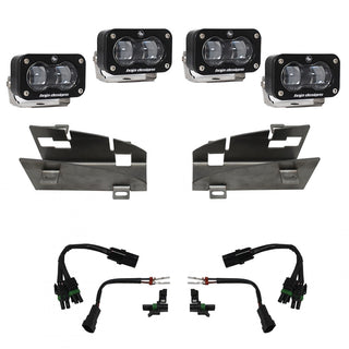 Dodge  Ram Rebel/TRX (19-24)  Dual S2 SAE Fog Pocket Kit