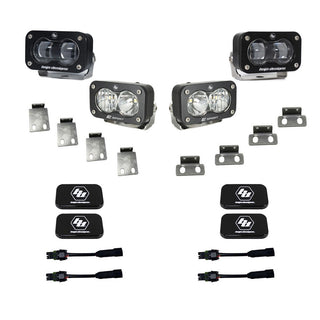 S2 SAE/S2 Sport Fog Pocket Kits - Ford '21-26 F-150 Raptor  '23-26 Bronco Raptor  '24-26 F-150 Raptor 37/R