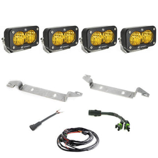 Fog Pocket Light Kit - 2023-26 Toyota Sequoia (Wide Cornering: Baja Amber)