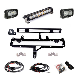 Toyota S8 10" Light Bar / S2 Pro Grille Conversion Light Kit - 2024-2026 Toyota Tacoma (Clear)