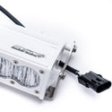 OnX6+ White Straight LED Light Bar (10 Inch; Driving/Combo; Clear)