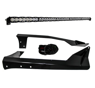 S8 50 Inch Roof Mount Kit - '07-18 Wrangler JK (Driving/Combo; Clear)