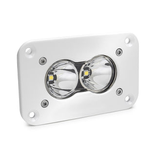 S2 Pro White Flush Mount LED Light Pod (Spot; Clear)