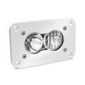 S2 Pro White Flush Mount LED Light Pod (Driving/Combo; Clear)