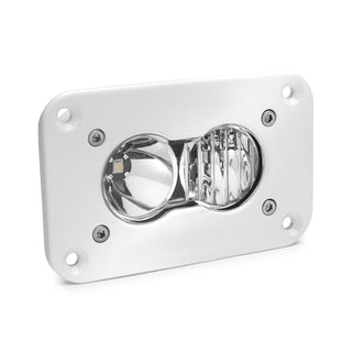 S2 Pro White Flush Mount LED Light Pod (Driving/Combo; Clear)