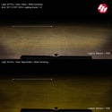 S2 Pro Black Flush Mount LED Light Pod (Wide Cornering; Clear)