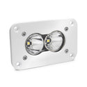 S2 Pro White Flush Mount LED Light Pod (Work/Scene; Clear)