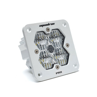 Baja Designs Squadron 2.0  Pro  White  Flush Mount  LED Wide Cornering