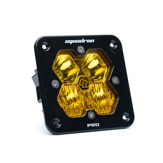 Baja Designs Squadron 2.0 Pro  Flush Mount  LED Driving  Baja Amber