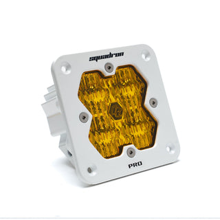 Baja Designs Squadron 2.0  Pro  White  Flush Mount  LED Wide Cornering  Baja Amber