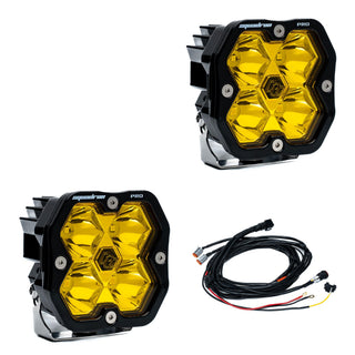 Baja Designs Squadron 2.0 Pro  Pair  LED Spot  Baja Amber