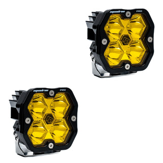 Baja Designs Squadron 2.0 Pro  Pair  LED Spot  Baja Amber  No Harness