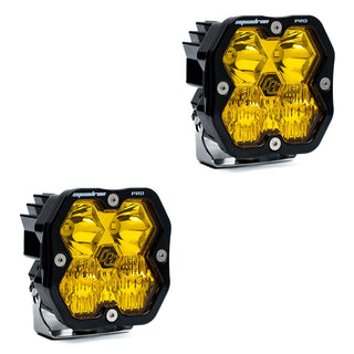 Baja Designs Squadron 2.0 Pro  Pair  LED Driving/Combo  Baja Amber  No Harness