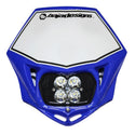 Motorcycle Squadron Pro (D/C) Headlight Kit W/ Shell (Blue Shell; Spot; Clear)