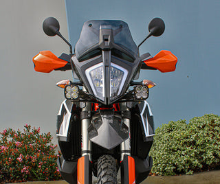 Squadron Pro Frame Mount Kit - '19-22 390/790/890 Adventure/R (Driving Combo; Clear)
