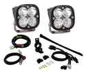 Adventure Bike Squadron Pro Auxiliary Light Kit (Driving Combo; Clear; 1 Inch Mount)