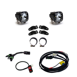Moto S1 Auxiliary Light Kit (Universal Battery; Spot; Clear)