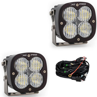 XL Pro LED Light Pod Pair (Wide Cornering; Clear)