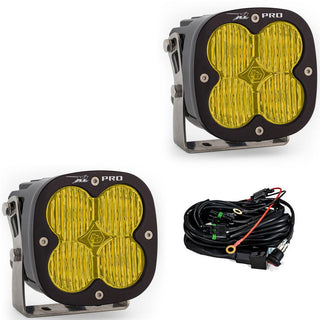 XL Pro LED Light Pod Pair (Wide Cornering; Baja Amber)