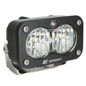 S2 Sport Black LED Light Pod (Wide Cornering; Clear)