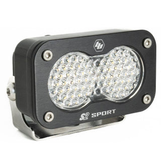S2 Sport Black LED Light Pod (Work/Scene; Clear)