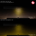 S2 Sport Black LED Light Pod (Spot; Baja Amber)
