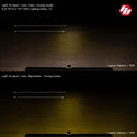 S2 Sport Black Flush Mount LED Light Pod (Driving/Combo; Baja Amber)