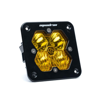 Baja Designs Squadron 2.0 Sport  Flush Mount  LED Driving/Combo  Baja Amber