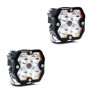 Baja Designs Squadron 2.0 Sport  Pair  LED Spot  No Harness
