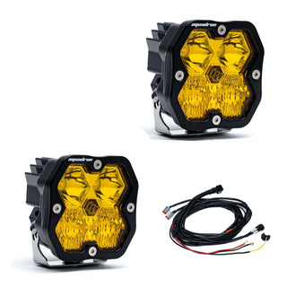 Baja Designs Squadron 2.0 Sport  Pair  LED Driving/Combo  Baja Amber
