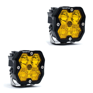 Baja Designs Squadron 2.0 Sport  Pair  LED Driving/Combo  Baja Amber  No Harness