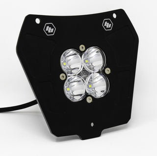 Squadron Sport (D/C) Headlight Kit - '14-16 250 SX-F/250 XC-F/250 XCF-W/350 SX-F/350 XC-F/350 XCF-W; '14-16 450 XC-W/500 XC-W (Spot; Clear)