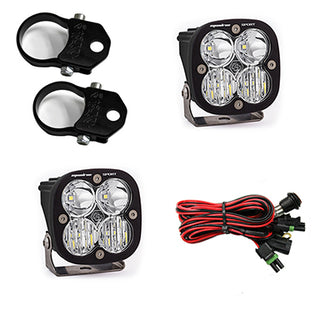 PowerSports Squadron Sport Vertical Mount Light Kit (Driving/Combo; Clear; 1.75 Inch Mount)