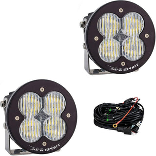 XL-R Sport LED Light Pod Pair (Wide Cornering; Clear)