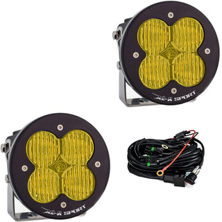 XL-R Sport LED Light Pod Pair (Wide Cornering; Baja Amber)