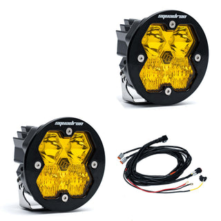 Baja Designs Squadron-R 2.0 Sport  Pair  LED Driving/Combo  Baja Amber