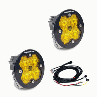 Baja Designs Squadron-R 2.0 Sport  Pair  LED Wide Cornering  Baja Amber