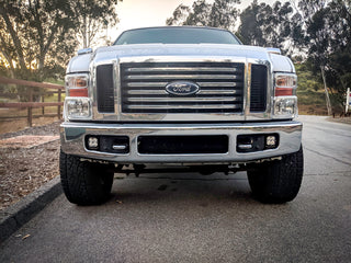 Squadron SAE Fog Pocket Kit - '99-10 F-250/350 Super Duty (SAE Fog; Baja Amber)