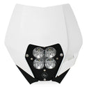 XL80 (D/C) Headlight Kit W/ Shell - '08-13 250 XCF-W; '12-13 350 EXC-F; '09-10 400 XC-W; '08-11 450 EXC-R; '08-12 450 XC-W; '12-13 500 EXC; '12-13 500 XC-W; '08-11 530 EXC-R/530 XC-W (Trail; Clear)