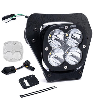 KTM XL80 (D/C) Headlight Kit W/ Dimmer - 2024-2026 450 XCF-W; 350 XW-F; 500 XW-F (Trail; Clear)