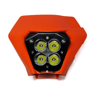 XL80 (D/C) Headlight Kit W/ Shell - '20-21 150 XC-W TPI/250 XC TPI/250 XC-W TPI/300 XC-W TPI/300 XC-W TPI; '20 300 XC-W TPI; '20-21 350 EXC-F/350 XCF-W/500 EXC-F/500 XCF-W (Trail; Clear)