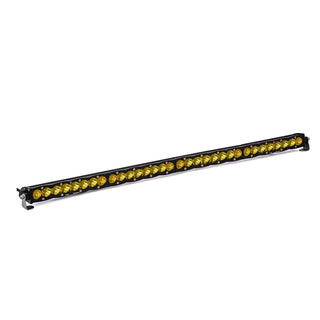 S8 Straight LED Light Bar (40 Inch; Driving/Combo; Baja Amber)