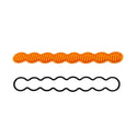 S8 Light Bar Lens Kit (10 Inch; Wide Cornering; Factory Amber)
