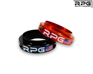 RPG Offroad 1.5" Level Raptor Coil Spring Adjustment Collar Ford F150 2021-26 Raptor Gen 3 Black