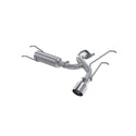 MBRP Exhaust 2.5" Axle-Back; Single Rear Exit; AL