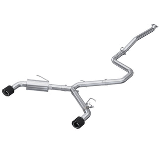 MBRP Exhaust 3in. Cat-Back; Dual Split Rear Exit; Active; T304